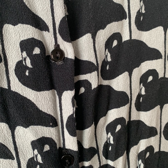 « H&M » Super cute flamingo motif blouse - Picture 5 of 8